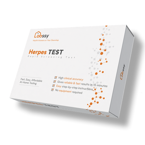 Kit de test rapide pour l'herpès